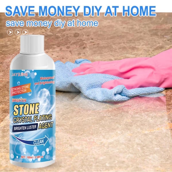 Last Day 49% OFF - Stone Stain Remover Cleaner (Effective Removal of Oxidation, Rust, Stains)