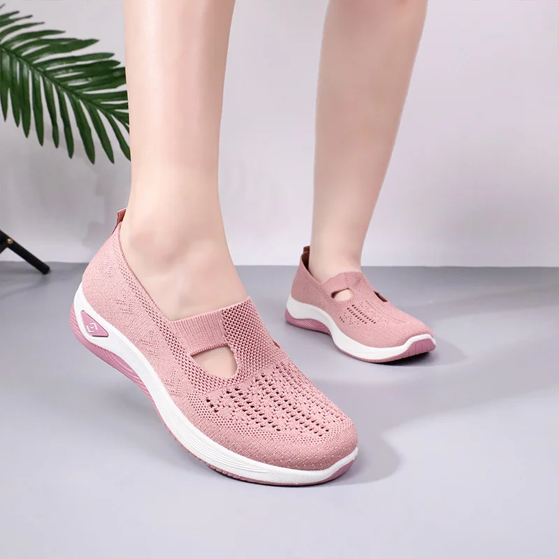 Last Day 49% OFF - Women's Woven Orthopedic Breathable Soft Sole Shoes