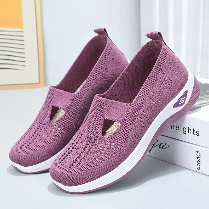 Last Day 49% OFF - Women's Woven Orthopedic Breathable Soft Sole Shoes