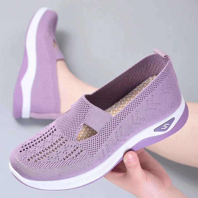 Last Day 49% OFF - Women's Woven Orthopedic Breathable Soft Sole Shoes