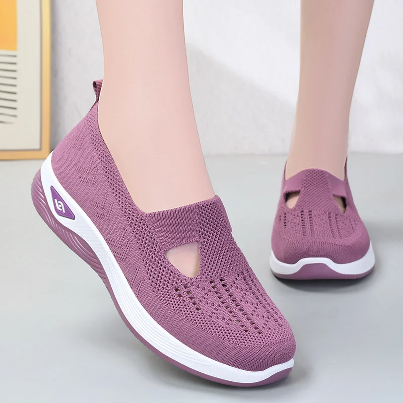 Last Day 49% OFF - Women's Woven Orthopedic Breathable Soft Sole Shoes
