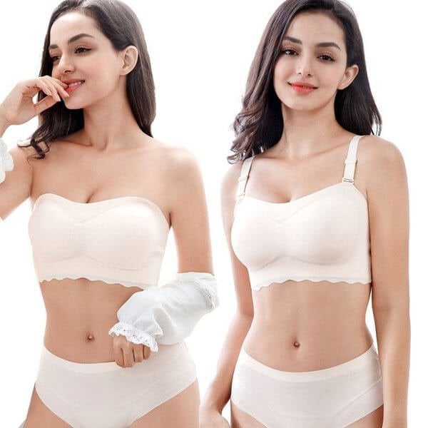 LAST DAY 49% OFF-Women Sexy Strapless Bra Invisible Push Up Bras