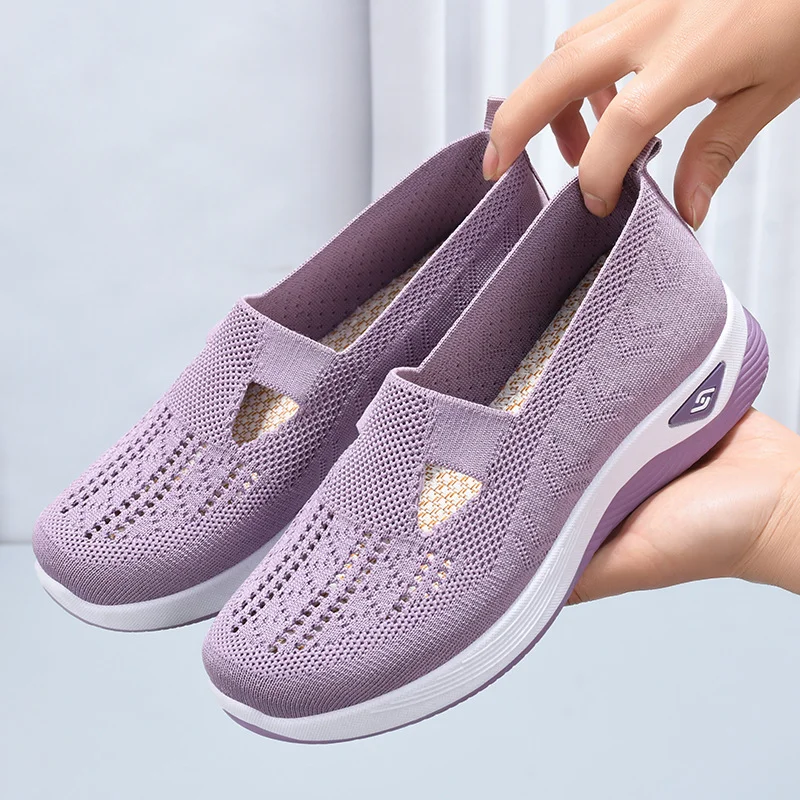 Last Day 49% OFF -Women's Woven Orthopedic Breathable Soft Sole Shoes