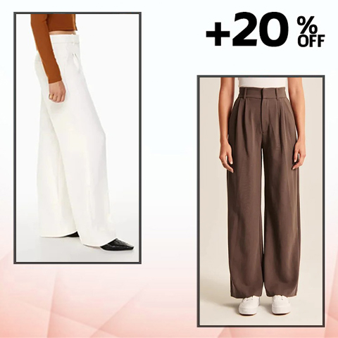 Last Day 49%OFF - HIGH WAIST TAILORED WIDE LEG PANTS