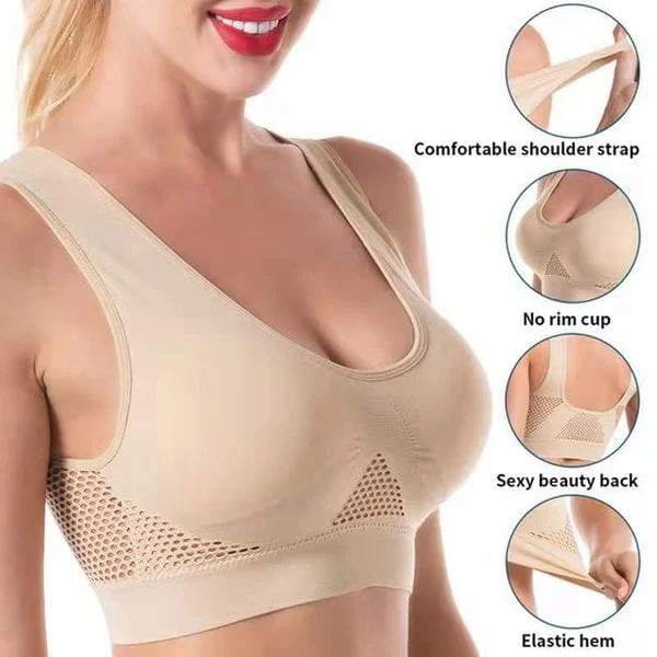 LAST DAY 50% OFF – Breathable Cool Liftup Air Bra