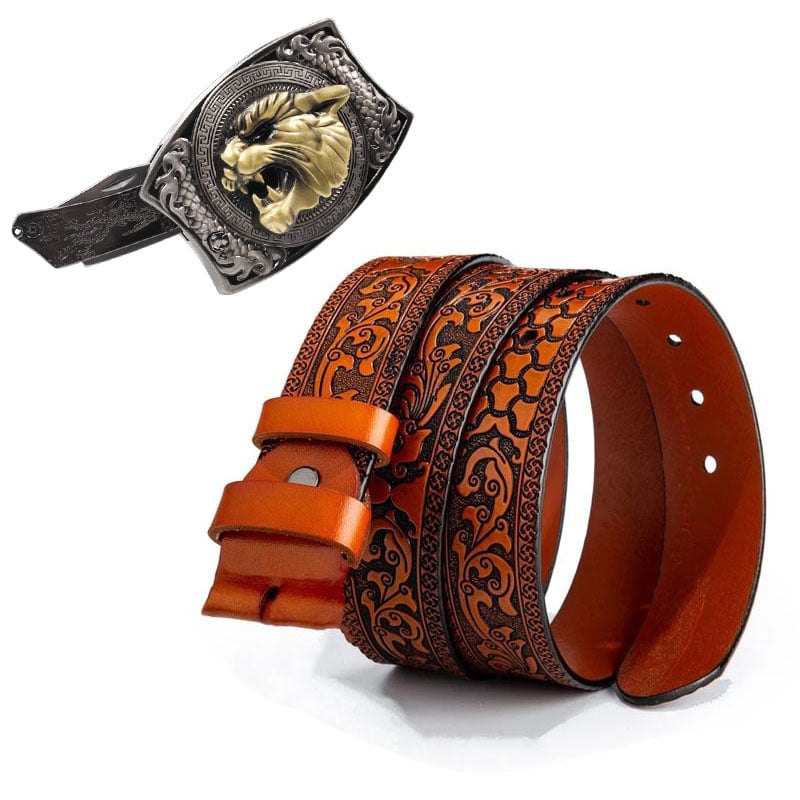 LAST DAY 50% OFF - Western Fashion Genuine Leather Belt