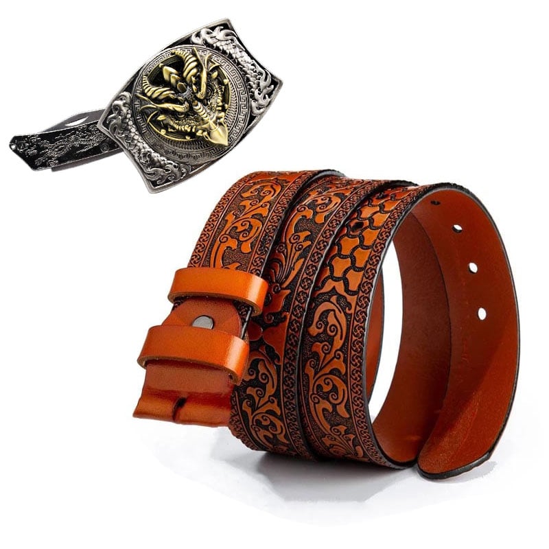 LAST DAY 50% OFF - Western Fashion Genuine Leather Belt