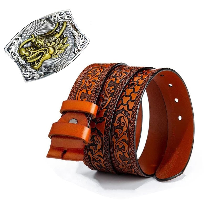 LAST DAY 50% OFF - Western Fashion Genuine Leather Belt