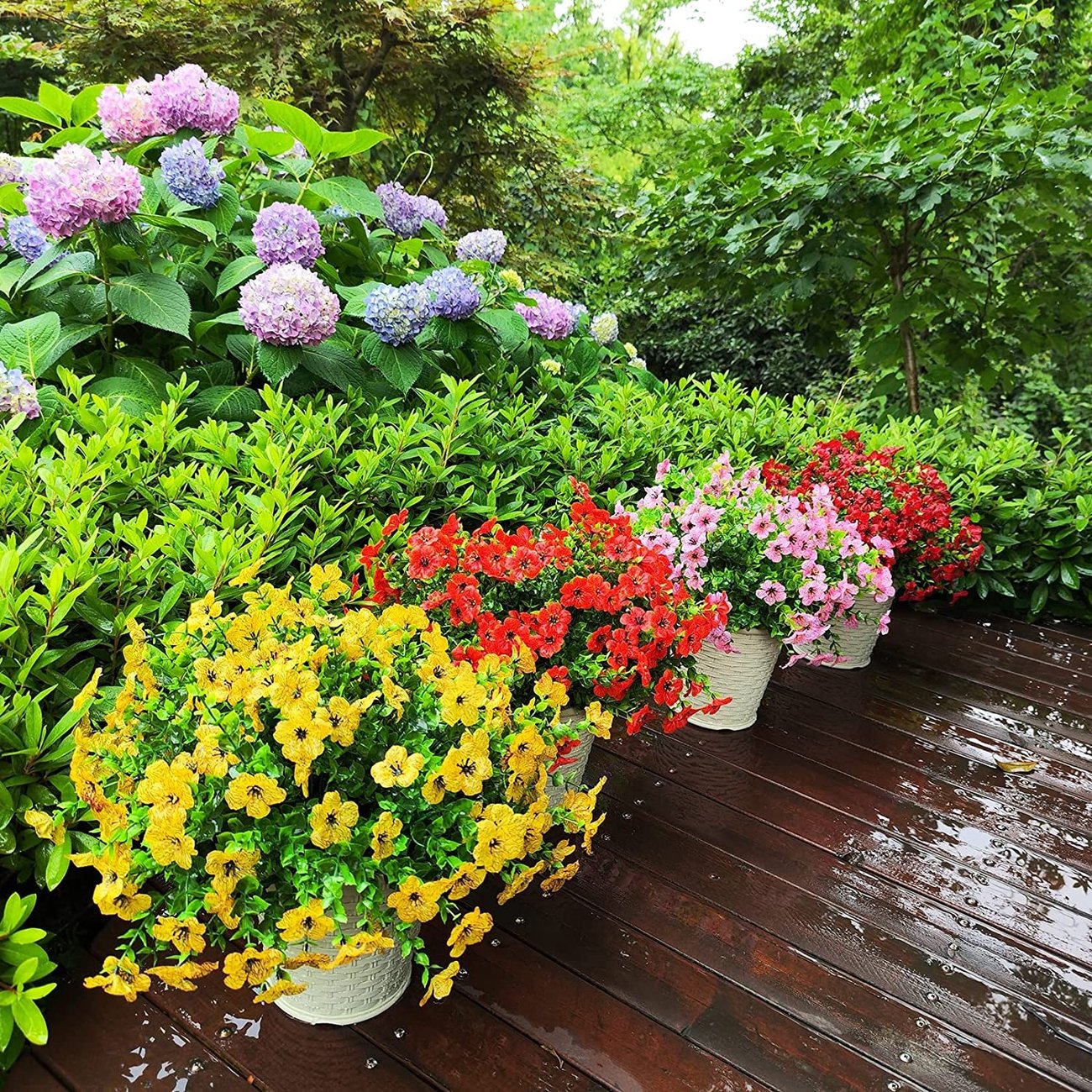 LAST DAY 70% OFF - Outdoor Plants - Artificial Flowers