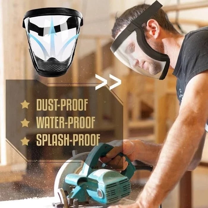 LAST DAY 70% OFF - Upgraded version of protective mask - anti-fog HD transparent dust-proof and splash-proof 3.0 Upgrade