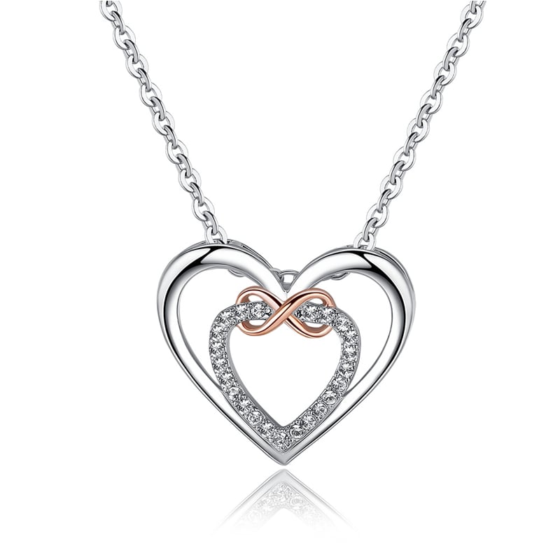 Last Day 75% OFF - Two Hearts Infinity Necklace