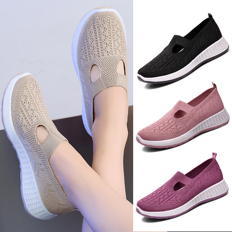 Last Day 75% OFF - Women's Woven Orthopedic Breathable Soft Sole Shoes