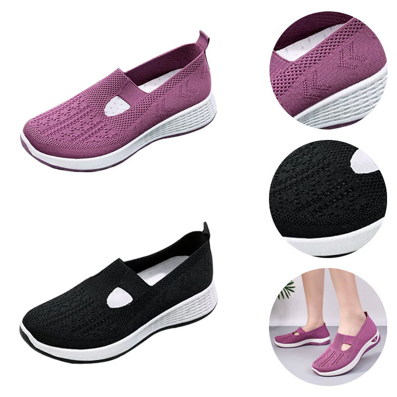 Last Day 75% OFF - Women's Woven Orthopedic Breathable Soft Sole Shoes