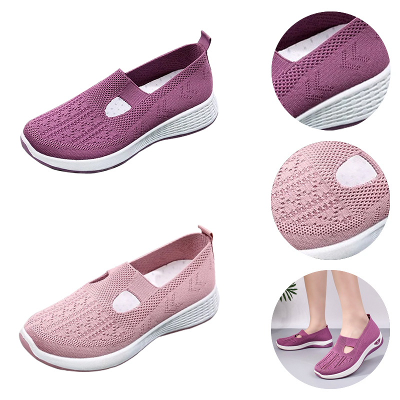 Last Day 75% OFF - Women's Woven Orthopedic Breathable Soft Sole Shoes