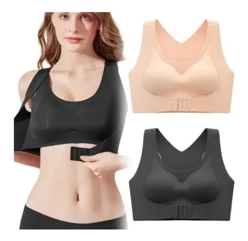 Last Day Buy 1 Get 2 Free - Posture Correcting Front Buckle Bra