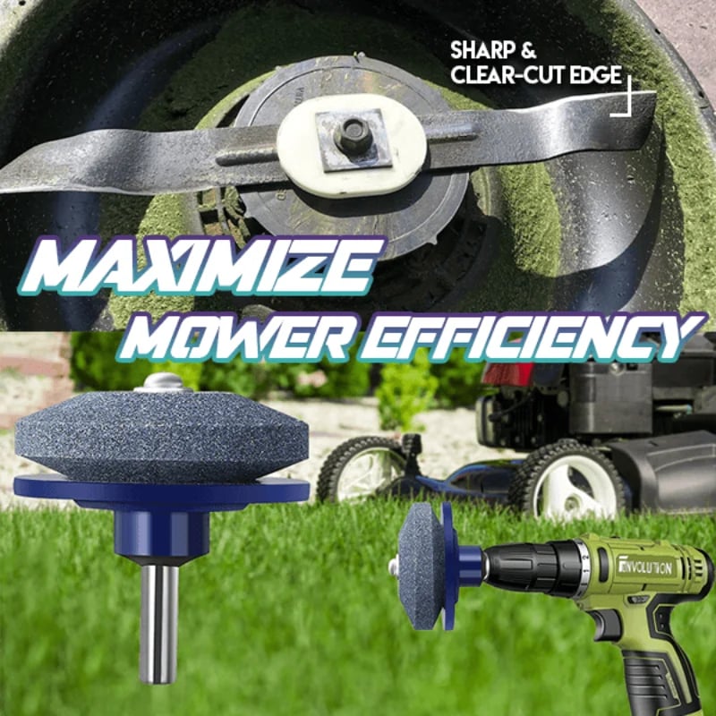 LAST DAY PROMOTION - Lawnmower Dull Blade Sharpener