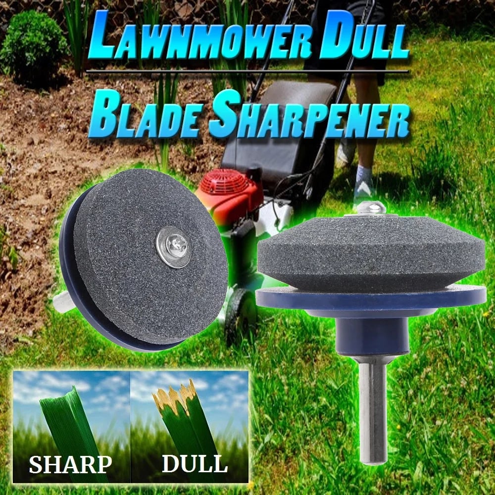 LAST DAY PROMOTION – Lawnmower Dull Blade Sharpener