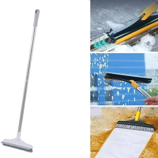 (Last Day Promotion - SAVE 48% OFF) 2 in 1 Floor Brush (Brush + scrape)