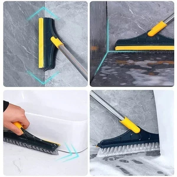 (Last Day Promotion - SAVE 48% OFF) 2 in 1 Floor Brush (Brush + scrape)