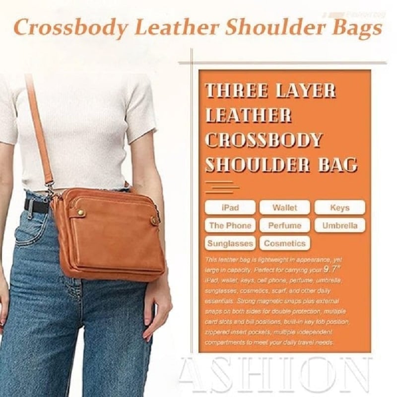 Last Day Promotion 49% OFF - 2023 New Crossbody PU leather Shoulder Bags and Clutches