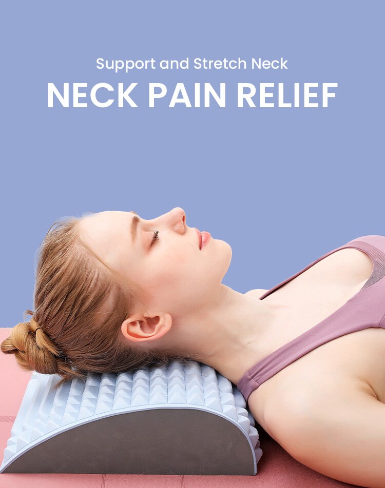 Last Day Promotion 50% OFF - Back & Neck Stretcher Pain-free Relaxation