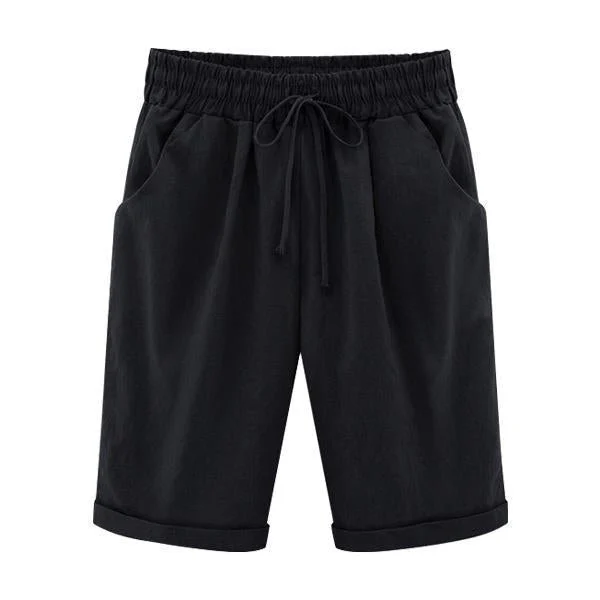 Last Day Promotion 50% OFF - Elastic Waist Casual Comfy Summer Shorts