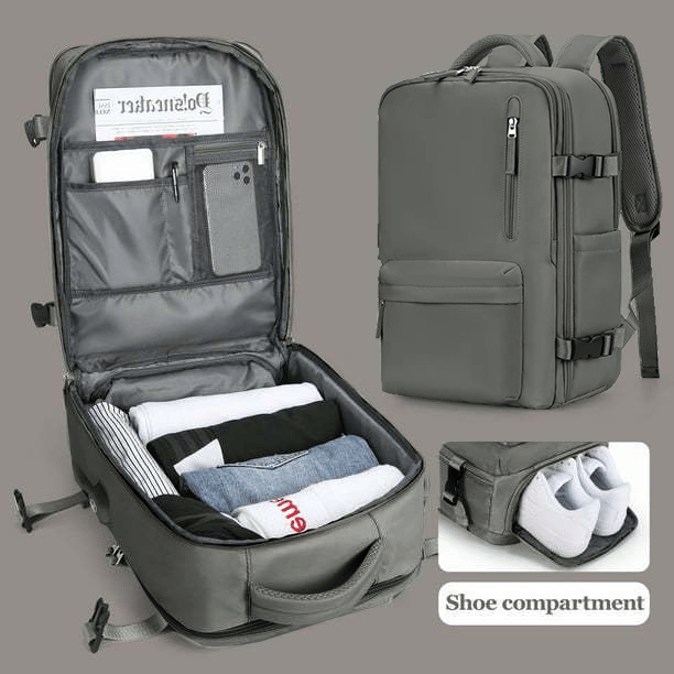 Last Day Promotion 50% OFF - Large Waterproof Travel Backpack