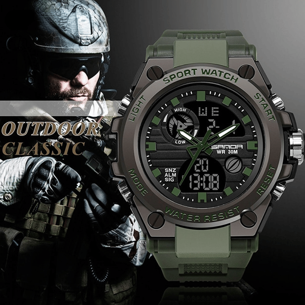 Last Day Promotion 70% OFF - 30m Waterproof Premium Men's Sports Watch