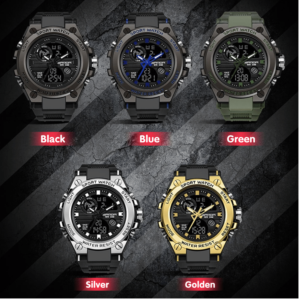 Last Day Promotion 70% OFF - 30m Waterproof Premium Men's Sports Watch