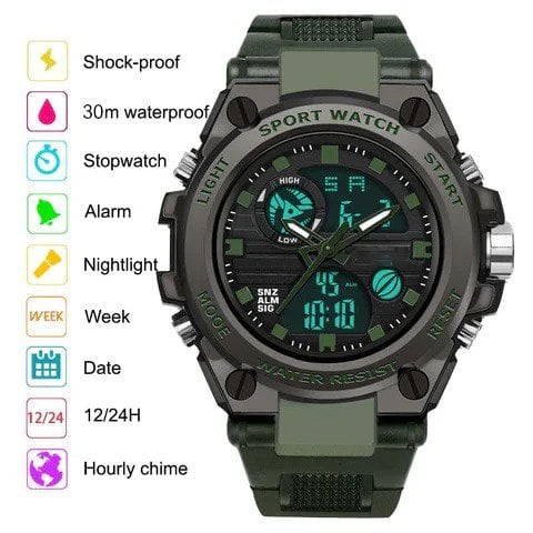 Last Day Promotion 70% OFF - 30m Waterproof Premium Men's Sports Watch