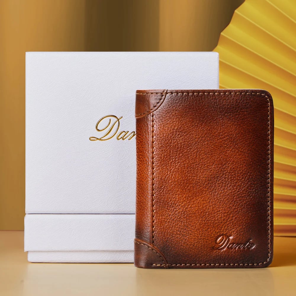 Last Day Promotion 75% OFF - RFID Genuine Leather Wallet for Men