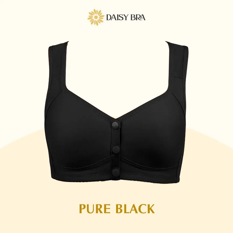 Last Day Promotion 80% - Comfortable & Convenient Front Button Bra-Daisy Bra