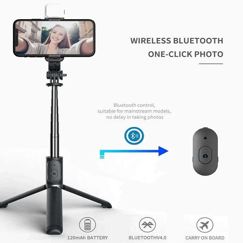 Last Day Promotion SAVE 49% OFF - Portable Wireless Bluetooth Selfie Stick