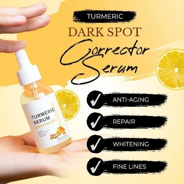 Last Day Sale 49% OFF - Turmeric Dark Spot Corrector Serum