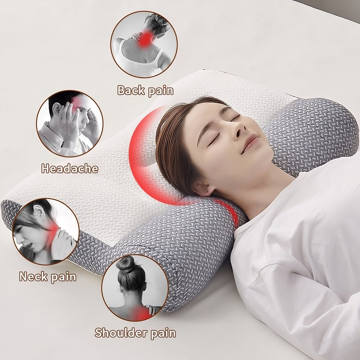 Vasianis  Last Day Sale 50% OFF - Super Ergonomic Pillow