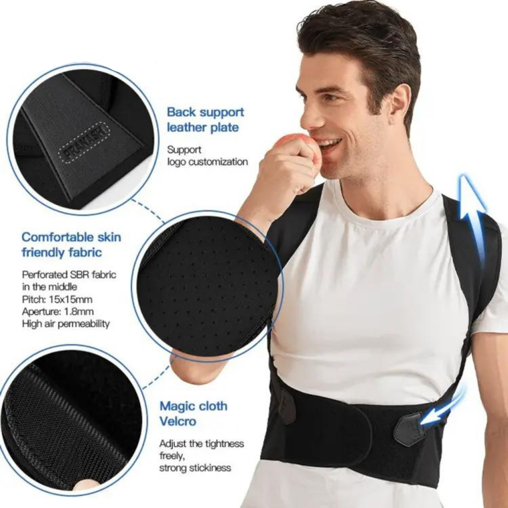 Last Day SALE OFF 50% - ADJUSTABLE BACK POSTURE BELT