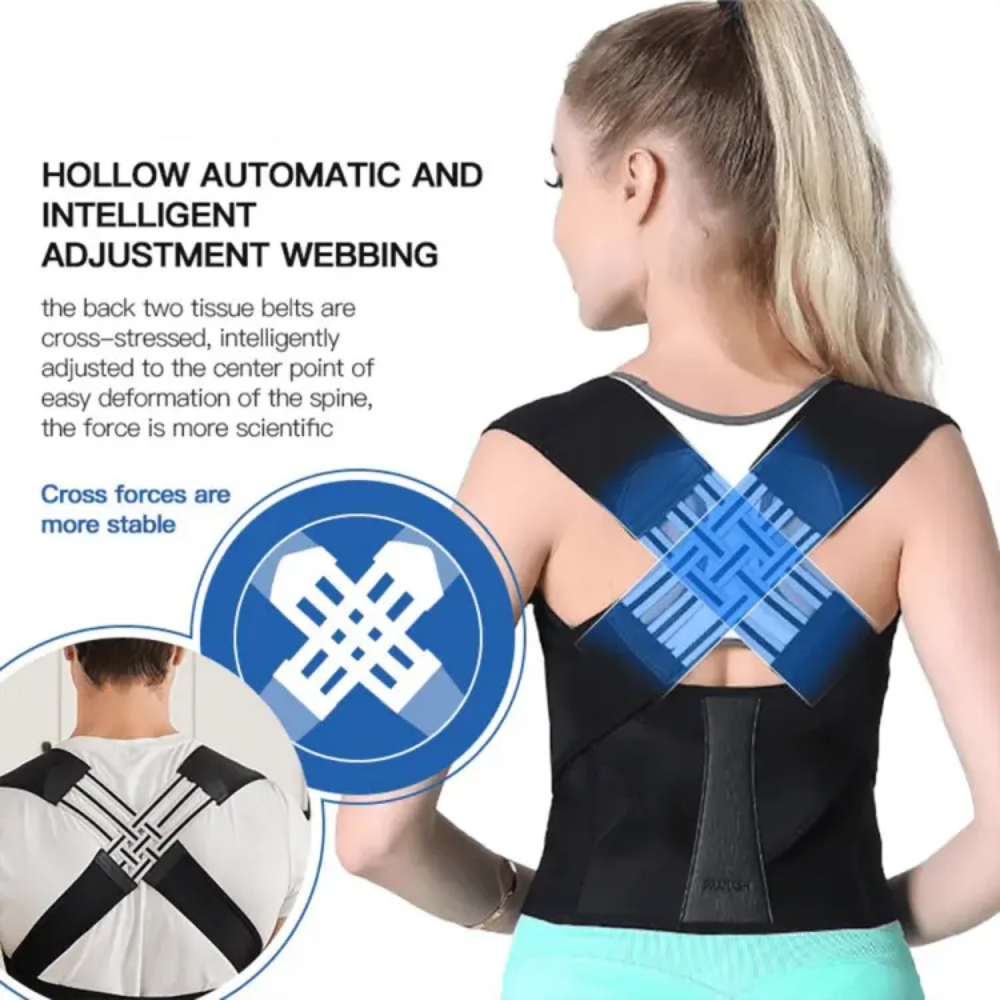 Last Day SALE OFF 50% - ADJUSTABLE BACK POSTURE BELT