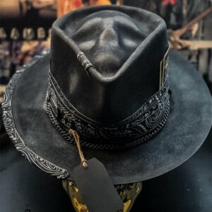 Limited Time - Half Price Sale "Harvester of Sorrow" Handmade Skull Hat