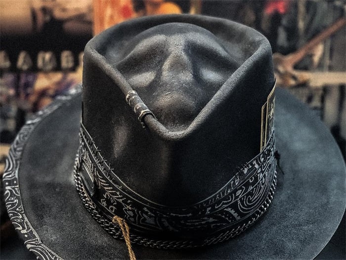 Limited Time - Half Price Sale "Harvester of Sorrow" Handmade Skull Hat