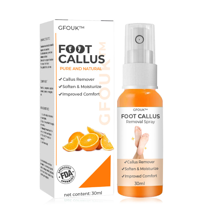 (Limited Time Discount - Last Day 70% Off) GFOUK Foot Callus Removal Spray