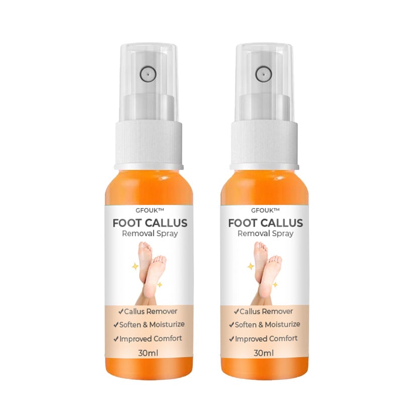 (Limited Time Discount - Last Day 70% Off) GFOUK Foot Callus Removal Spray