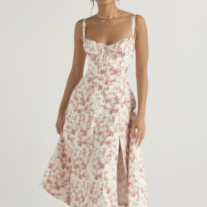 Lively Gaze - Floral Shaper Dress