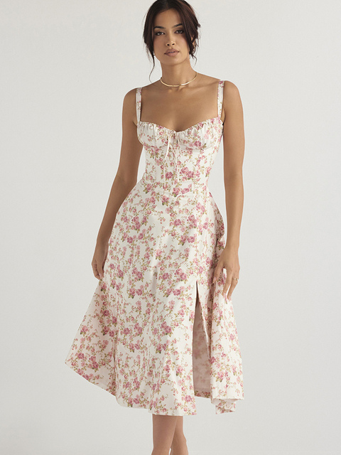 Lively Gaze - Floral Shaper Dress