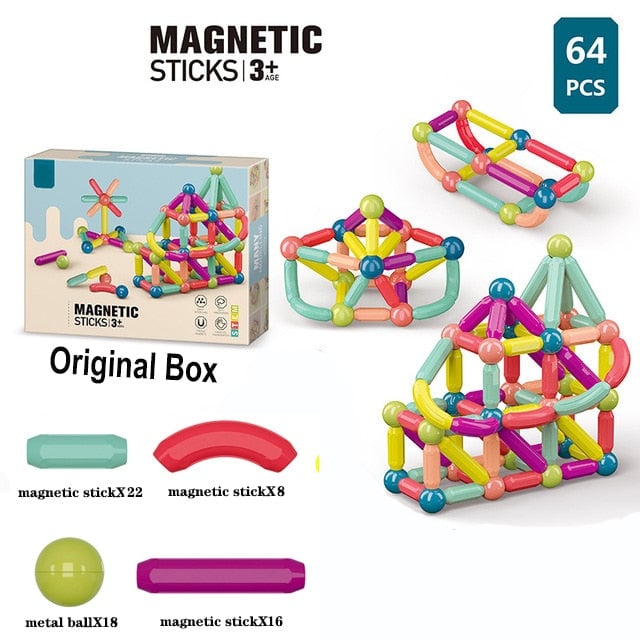 MagneStix - Magnetic Building Blocks