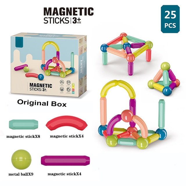 MagneStix – Magnetic Building Blocks