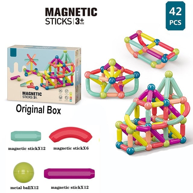 MagneStix - Magnetic Building Blocks