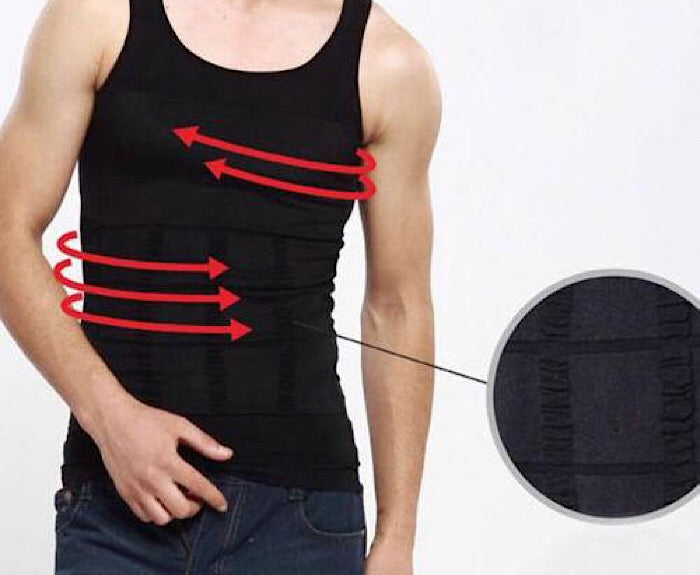 Men's Body Shaper Slimming Compression T-Shirt