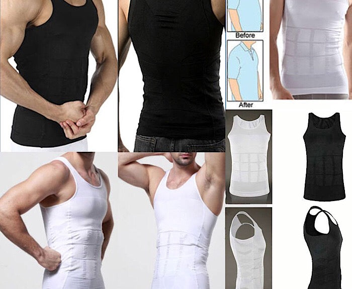 Men's Body Shaper Slimming Compression T-Shirt