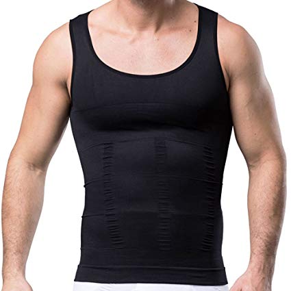 Men's Body Shaper Slimming Compression T-Shirt