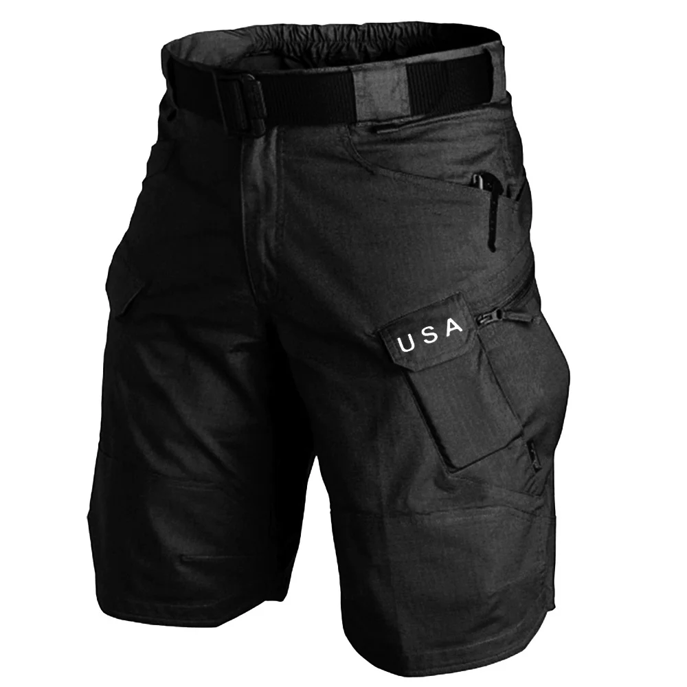 Men's Quick Dry Tactical Cargo Workout Shorts